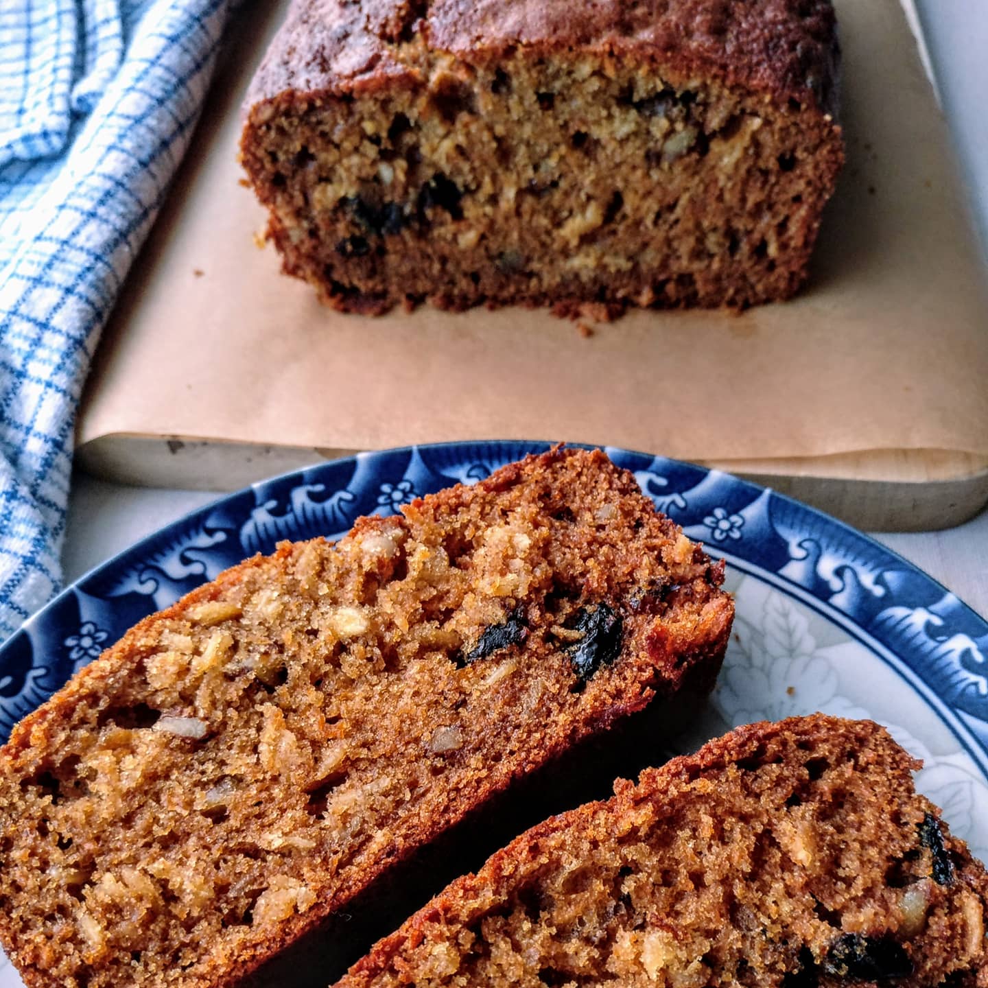 Healthy Spiced Carrot Bread Loaf
