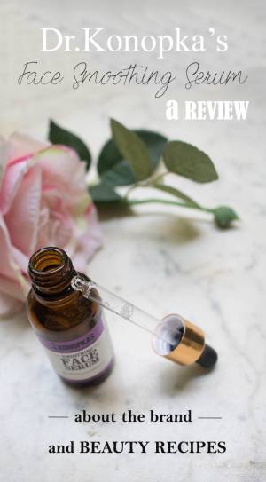 DR Konopka’s Smoothing Face Serum | REVIEW
