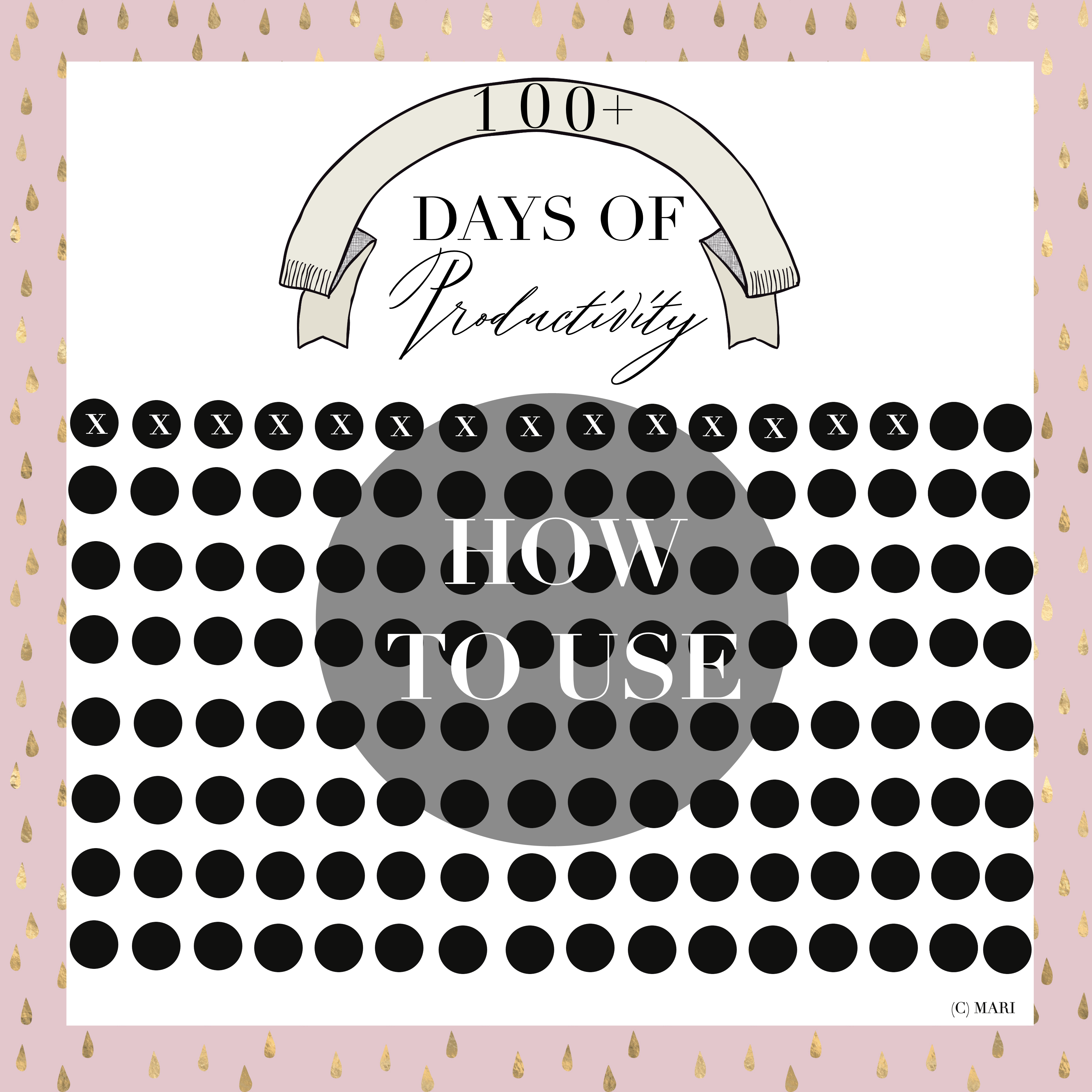 100+ Days of Productivity | Shop @ Gumroad | By Mari 100+ Days of Productivity | Shop @ Gumroad | By Mari