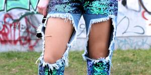 CUT-OUTS AND SEQUIN PATCHES 