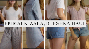 PRIMARK, ZARA, & BERSHKA HAUL 