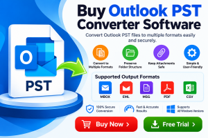 Professional PST Converter Software for Outlook Data