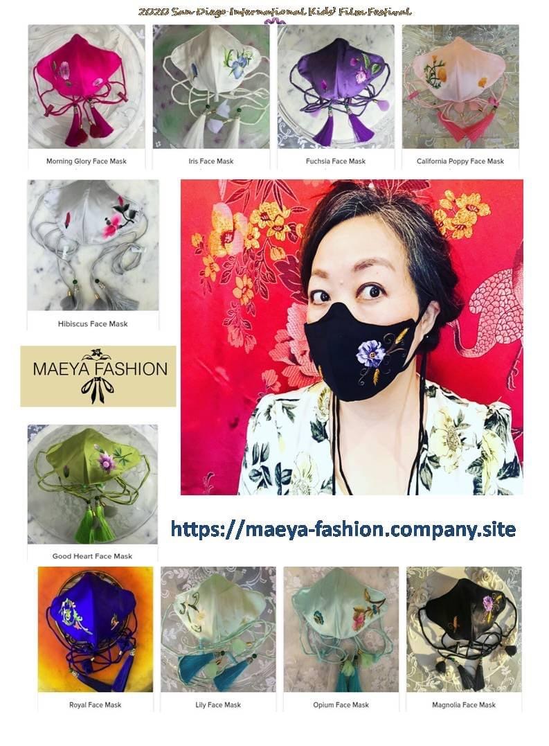 Maeya Fashion's Silk Face Mask