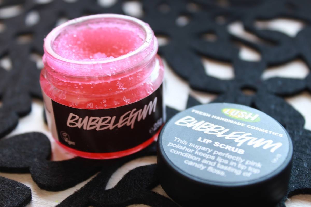 Lush Bubblegum Lip Scrub REVIEWS Lush Fashion Potluck