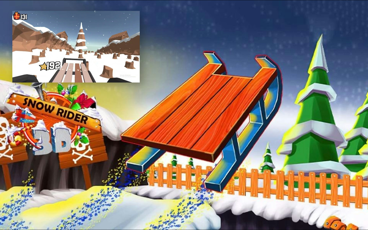 Snow Rider: Race the Mountain, Dodge the Chaos
