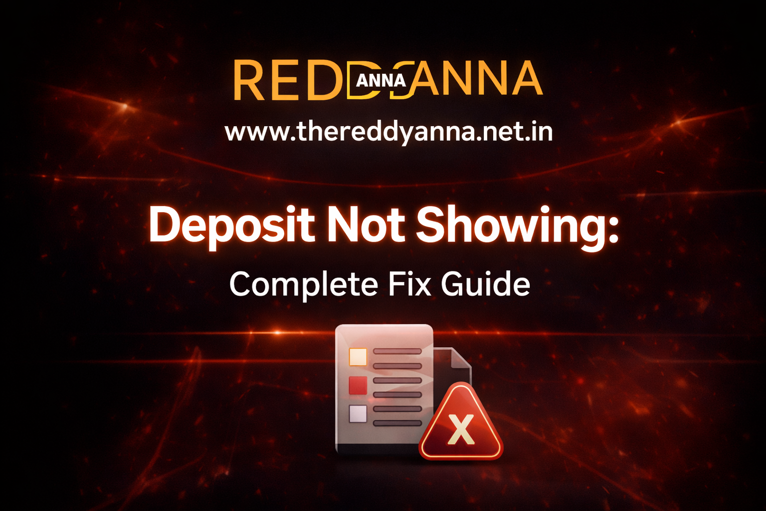 Reddy Anna Deposit Failed? Common Payment Issues and How to Fix Them Reddy Anna Deposit Failed? Common Payment Issues and How to Fix Them