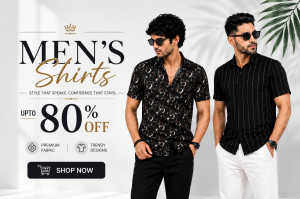 Discover Stylish Men's Shirts for Every Occasion | Scanshop India