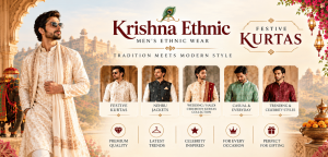 Krishna Ethnic Arrives on Scanshop India: A New Destination for Men’s Ethnic Wear